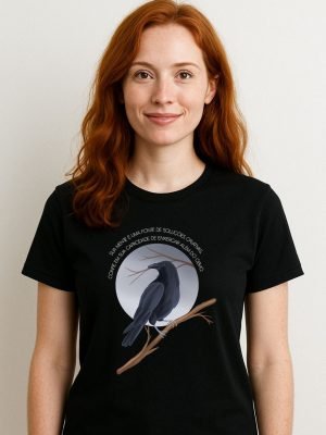 Camiseta Vôo do Coração Ricco Valdéz - Corvo