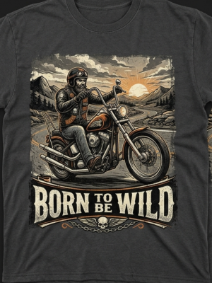 Camiseta Born to be Wild Masculino