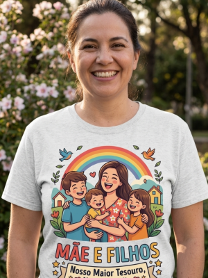 Camiseta Mãe e Filhos