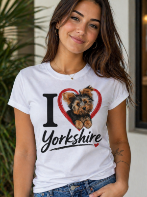 Camiseta I Love Yorkshire