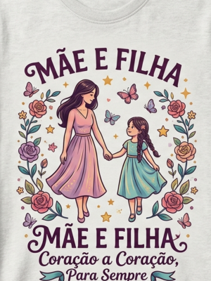 Camiseta Mãe e Filha