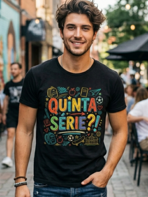 Camiseta Quinta Série Masculina