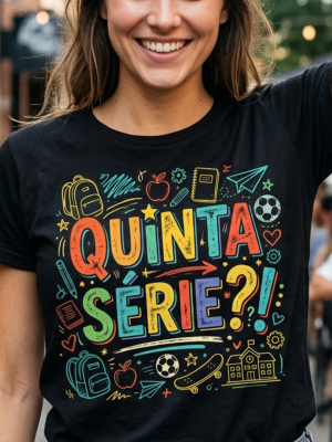 Camiseta Quinta Série Feminino