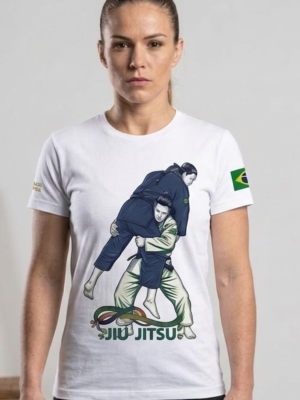Camiseta Algodão Jiu-Jitsu Baiana Fem